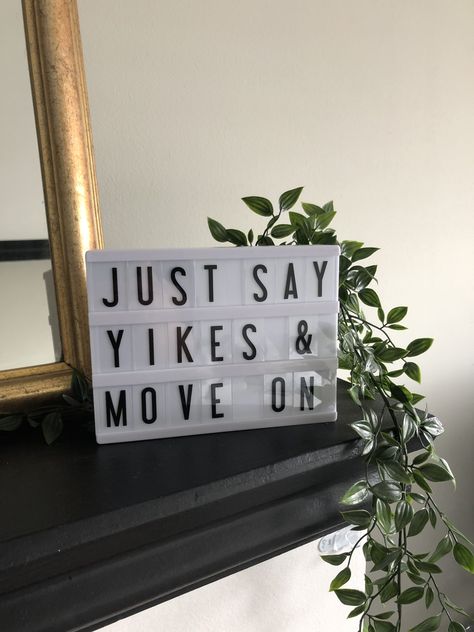 Light box quote funny living room Light Up Letter Board Quotes, Cinema Box Quotes, Quotes For Light Boxes, Light Up Letter Board Ideas, Light Box Messages, Light Up Box Quotes, Light Box Sign Ideas, Light Up Board Quotes, Led Light Box Ideas