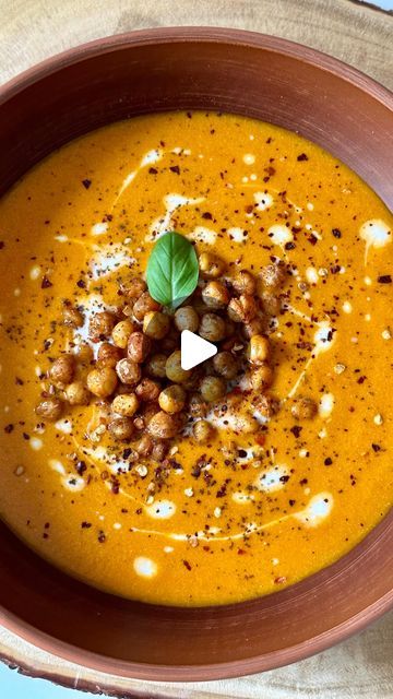 Dorina | Healthy Cooking | Everyone must have heard about the viral baked feta pasta trend, but have you tried Baked Feta Soup?!

This creamy and comforting soup is... | Instagram Feta Soup, Crispy Roasted Chickpeas, Baked Feta Pasta, Baked Feta, Comforting Soup, Double Cream, Feta Pasta, Crispy Chickpeas, Roasted Chickpeas