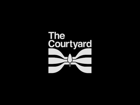 Monochromatic Logo, Courtyard Design, Sigil Magic, The Courtyard, Restaurant Interior Design, Restaurant Interior, Underarmor Logo, Professional Logo, Design Skills