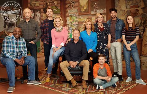 'Last Man Standing' first photo of the new season 7 cast revealed Feeling Crappy, Standing Tv, Nancy Travis, Tim Allen, Laugh Track, Henry Danger, Man Office, Fox Tv, Tv Time