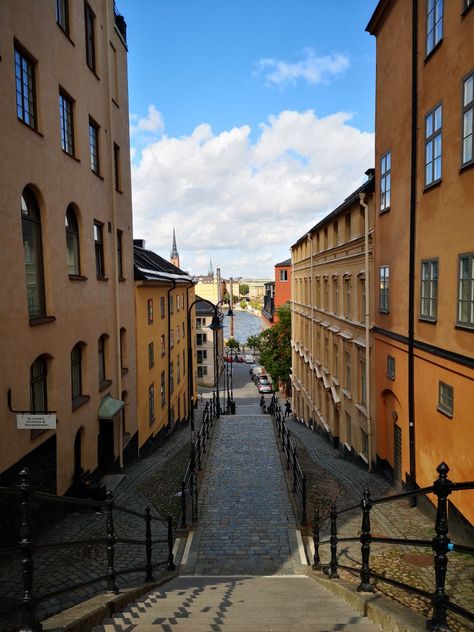 Sweden Street, Stockholm Aesthetic, Copenhagen Travel, Public Space Design, One Point Perspective, Point Perspective, Travel Locations, Northern Europe, Future Travel