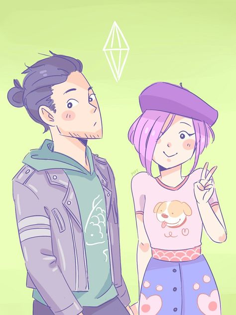 Sims 4 Fanart, Sims Townies, Sims Fanart, Sims Funny, Sims Memes, Sims Characters, Sims 4 Anime, Sims 4 Mm Cc, Tumblr Sims 4