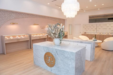 With a New Store in Dallas’ West Village, This So-Cal Jewelry Staple Continues Its Texas Takeover Coastal Bungalow, Uptown Dallas, Deli Shop, Gorjana Jewelry, Jewelry Staples, New West, West Village, Custom Candles, White Paneling