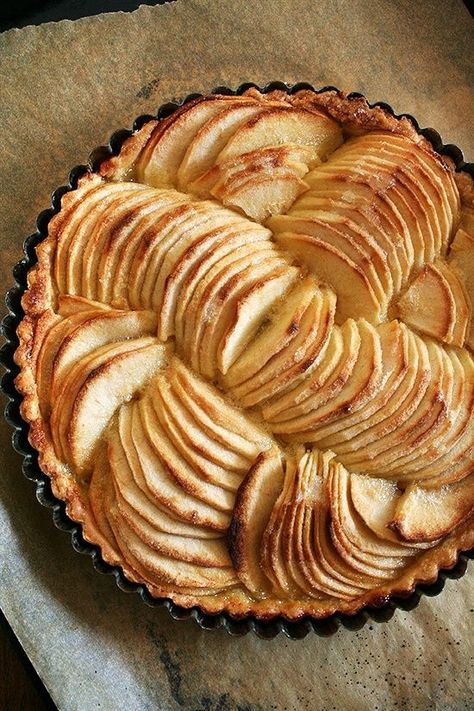 Julia Child's French Apple Pie recipe French Apple Tart Recipe, Chard Salad, Bbq Tempeh, Red Chard, French Apple Tart, Apple Tart Recipe, Julia Child Recipes, Chard Recipes, Weight Watchers Desserts