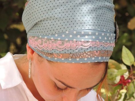 Head Covering Pattern, Tichel Pattern, Jewish Headcovering, Chemo Scarves, Hair Snood, Head Scarfs, No Slip Headbands, Hair Covering, Pattern Hair