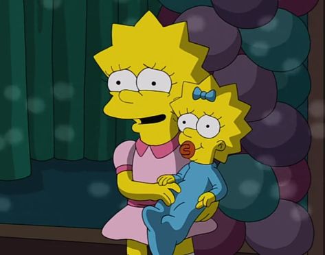 Maggie And Lisa Simpson, Personal Portrait, Maggie Simpson, Revelation 2, Matt Groening, The Simpson, Melodrama, Best Tv Shows, The Simpsons