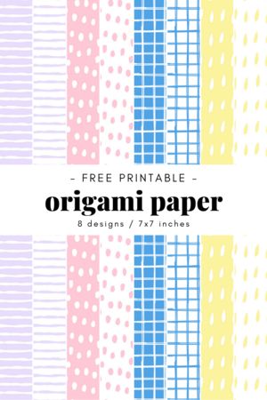 Need some origami paper for a project but can’t get to the shops? Here are 8 pretty origami papers for you to download and enjoy for free! Printable Origami, Pretty Origami, Origami Butterfly Easy, Origami Wall Art, Simple Origami, Origami Lucky Star, Wall Art Tutorial, Origami Envelope, Origami Models