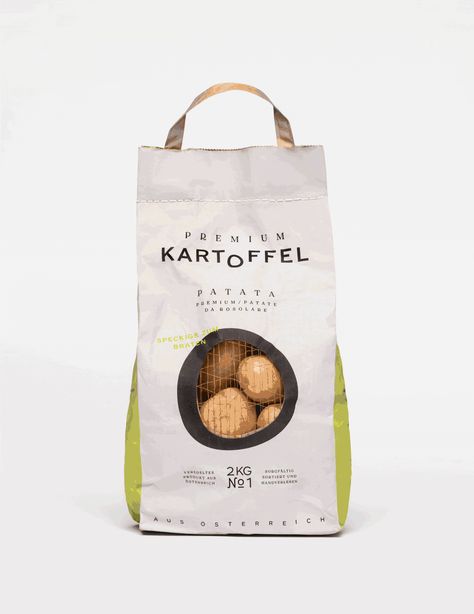 MPREIS Don Patata - Packaging on Behance Potato Packaging, Vegetable Packaging, Organic Packaging, Gold Potatoes, Fruit Packaging, Food Lunch, Premium Packaging, Food Packaging Design, Creative Packaging Design