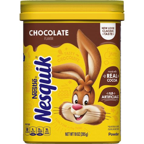 Nesquik Chocolate Milk, Chocolate Milk Mix, Chocolate Milk Powder, Powder Drink, Chocolate Powder, Hot Cocoa Mixes, Chocolate Caliente, Cocoa Mix, Chocolate Mix