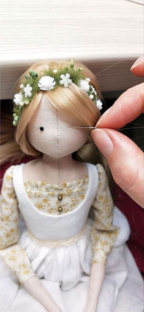 Handmade Sewing, Tilda Dolls, Toddler Dolls, Art Dolls Handmade, Sewing Dolls, Waldorf Dolls, Doll Tutorial, Doll Handmade, Textile Doll