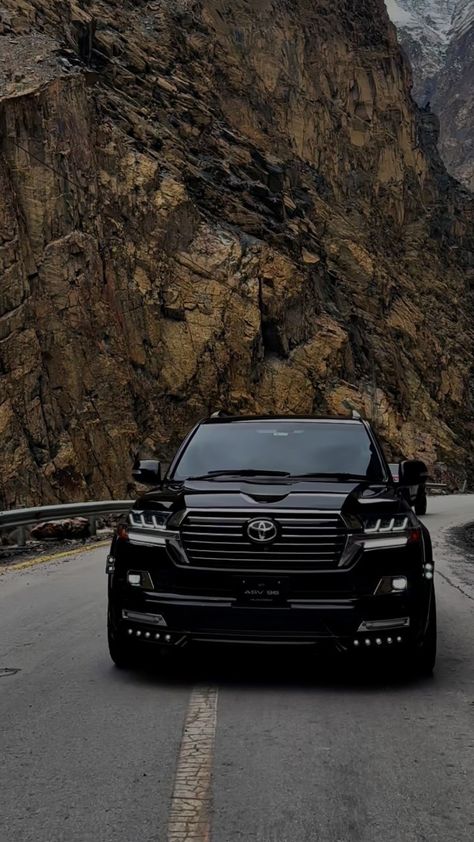 Revo X Land Cruiser 🖤🔥 #landcruiser #landcruiser100 #v8 #4x4 #4wd #2uz #land | Instagram New Toyota Land Cruiser 2024, Landcruiser V8 Wallpaper, Toyota Luxury Cars, Land Cruiser V8 Wallpaper, Toyota V8 Land Cruiser, Landcruiser 2024, Black Landcruiser, Black Suv Cars, Land Cruiser Aesthetic