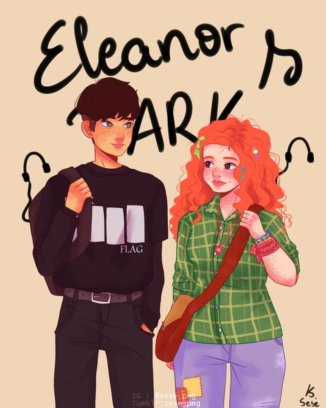 🍁 Eleanor and Park Eleanor Y Park, Eleanor E Park, Fangirl Rainbow Rowell, Six Of Crows Characters, Eleanor And Park, Rainbow Rowell, Book Fanart, Fan Book, Books For Teens