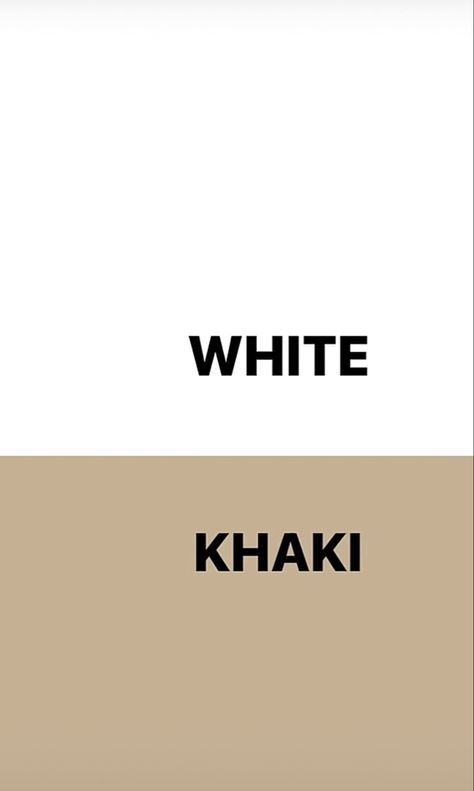 Off White Colour Combination Dress, White Color Combinations Outfit, Khaki Color Combination Outfit, White Khaki Outfit, Color Combination With Brown, Color Combos For Outfits, Colour Combinations Clothes, Outfit Color Combos, Color Matching Clothes