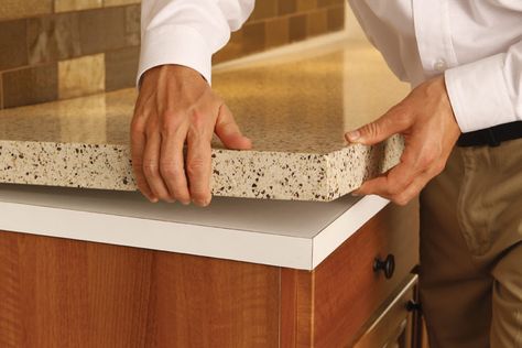 Our Remodeling Process | Granite Trend Transformations Granite Overlay Countertops, Diy Granite Countertops, Countertop Overlay, Cost Of Granite Countertops, Granite Transformations, Replacing Countertops, Replacing Kitchen Countertops, How To Install Countertops, Casa Country