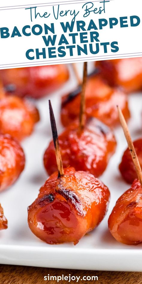 Air Fryer Bacon Wrapped Water Chestnuts Recipe, Turkey Bacon Wrapped Water Chestnuts Recipe, Water Chestnuts And Bacon Appetizers, Bacon Wrapped Water Chestnuts Air Fryer, Bacon Wrapped Olives, Bacon Wrapped Water Chestnuts Recipe Crockpot, Rumaki Recipe Bacon Wrapped Appetizers, Water Chestnut Bacon Wrap, Bacon Chestnuts Appetizers