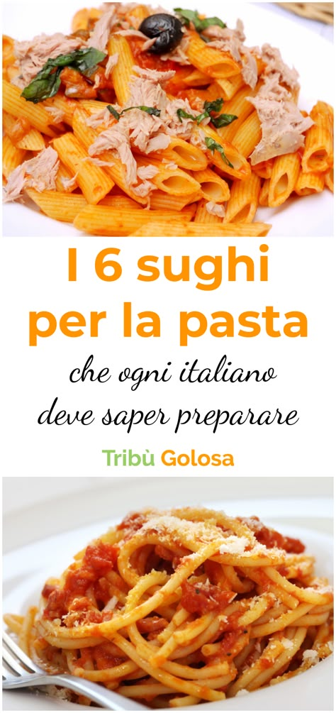 Ci sono #sughi per la #pasta diventati grandi classici della #cucinaitaliana , quelli che necessitano di due o tre ingredienti, e che dobbiamo saper tutti preparare per poterci dire davvero italiani.  #tribugolosa #gourmettribe #golosiditalia #cucina #cucinaitaliana #cucinare #italianrecipes #food #italianfood #foodstyling #yummy #foodlover #ricette #recipe #homemade #delicious #ricettefacili Cannelloni Pasta, Italian Pasta Sauce, Pasta Italiana, Soup Appetizers, Healthy Italian, Lasagna Pasta, Sicilian Recipes, Pasta Sauces, Pasta Fresca