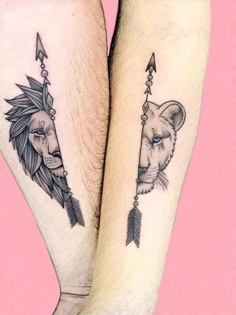 Couple Tattoos Ideas, Infected Tattoo, Best Couple Tattoos, Couple Matching Tattoo, Couples Tattoo Designs, Inspiration Tattoos, Tattoo Collection, Matching Couple Tattoos, Art Couple