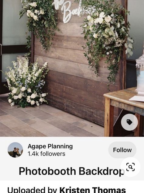 Wood Backdrop Wedding, Wedding Picture Backdrop, Sweetheart Table Backdrop, Sage Green Wedding Colors, Photo Booth Backdrop Wedding, Rustic Wedding Backdrops, Reception Backdrop, Wedding Reception Backdrop, Sweetheart Table Wedding