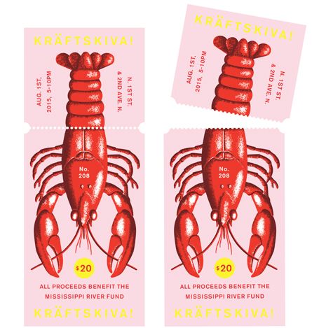 Swedish Crayfish Party, Card Business Design, Gfx Design, 타이포그래피 포스터 디자인, Ticket Design, Leaflet Design, 카드 디자인, Nordic Countries, Design Editorial