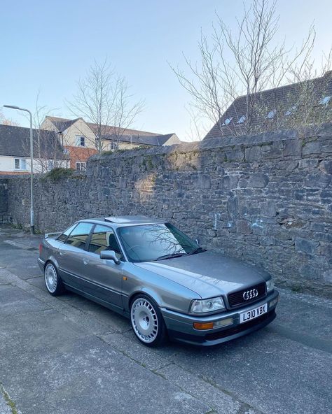 Matt Brooks on Instagram: “Couldn’t be happier with how she’s turned out!!! 😍 #audi #80 #b4 #audi80b4 #audi80competition #rep #retrodaily #vintageaudi #tolarings…” Classic Audi Cars, Old Audi, Modified Audi A4, Classic Audi, Old Audi Cars, Audi A5 Cabriolet, Audi Sedan, Audi A4 Convertible, Audi 200