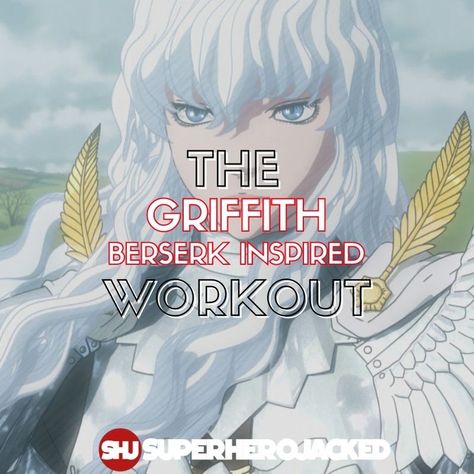 Griffith Workout Powerful Anime, Anime Workout, Griffith Berserk, Anime Superhero, Superhero Workout, Gym Workout Program, Heroes And Villains, The Best Anime, Number Five