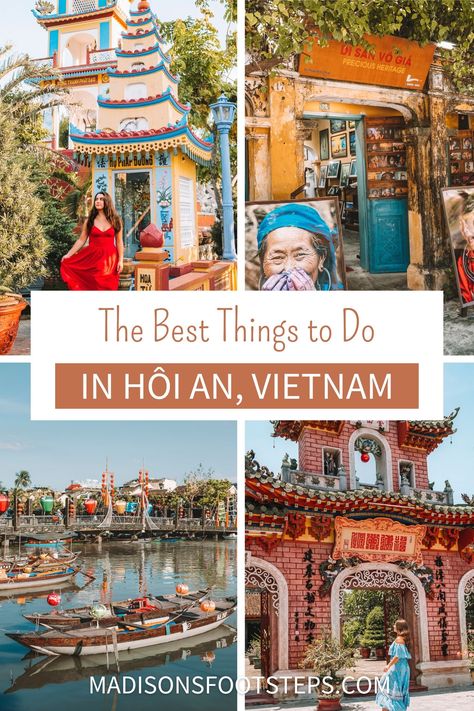 Hoi An itinerary, what to do in Hoi An Hoian Vietnam, Vietnam Itinerary, Beautiful Vietnam, Thailand Adventure, Hoi An Vietnam, Vietnam Travel Guide, Visit Vietnam, Sa Pa, Can Tho