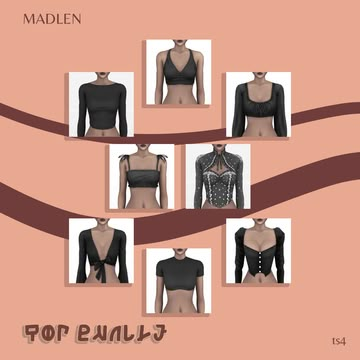 Sims 4 Madlen, Cc Top, The Sims 4 Pc, The Sims 4 Packs, Sims 4 Body Mods, Sims 4 Expansions, Tumblr Sims 4, Play Sims, Casas The Sims 4