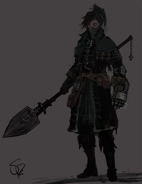 Bloodborne Characters, Dnd Art, Dungeons And Dragons Characters, Fantasy Armor, Character Creation, Fantasy Inspiration, Dnd Characters, Character Portraits, Fantasy Character Design