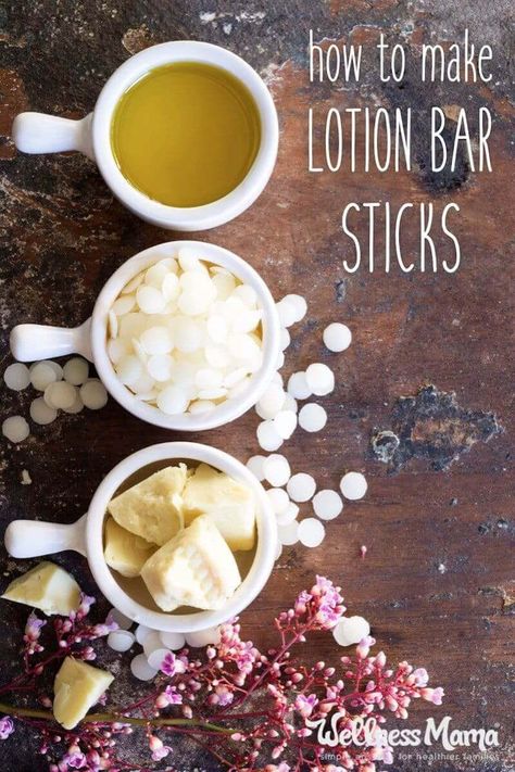 Lotion Bar Stick Recipe Make Lotion, Lotion Bars Diy, Deodorant Containers, Homemade Lotion Bars, Lotion Bars Recipe, Lotion Stick, Diy Moisturizer, Lotion Recipe, Diy Lotion