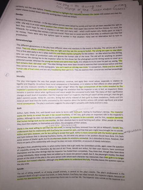 Gcse Creative Writing Example, Inspector Calls Analysis, Inspector Calls Themes, Inspector Calls Revision Themes, An Inspector Calls Revision Notes Themes, An Inspector Calls Revision Notes, An Inspector Calls Quotes, Revision English, Revision Board