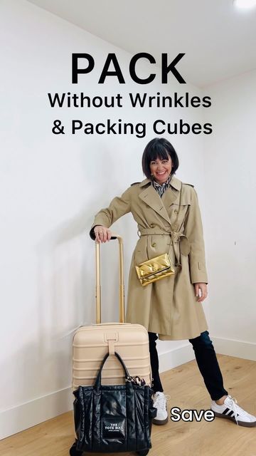 Jennifer Sattler STYLIST on Instagram: "This is how to pack any suitcase for any trip without wrinkles and without packing cubes. Save this video and comment “Pack” if you want to shop my Carryon On Capsule Wardrobe with 9 pieces that mix and match to make 49 outfits. #howtopack #packingvideo #professionalpacker #travelvapsulewardrobe" Packing Cubes, Carry On Bag, Mix N Match, Mix And Match, Capsule Wardrobe, Wrinkles, Shop My, Wardrobe, Travel