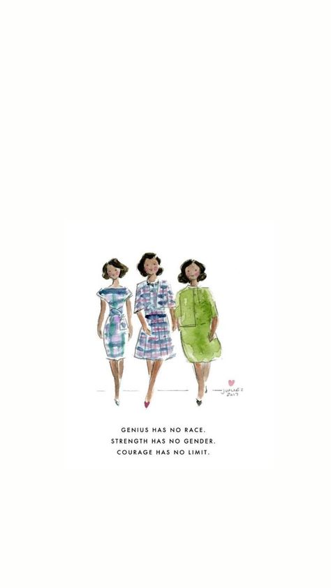 Hidden Figures Drawings, Stem Women Wallpaper, Hidden Figures Art, Hidden Figures Aesthetic, Hidden Figures Poster, Hidden Figures Quotes, Hidden Wallpaper, Katherine Johnson, Hidden Figures