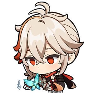 Kazuha Emotes, Kazuha Sticker, Kazuha Chibi, Paimon's Paintings, Genshin Emotes, Genshin Stickers, Chibi Genshin, Genshin Chibi, Chibi Stickers