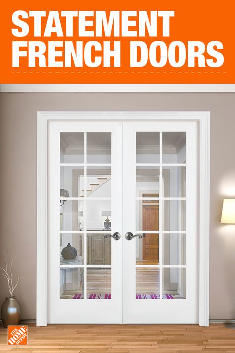 Add French Doors To Office, Exterior French Doors Farmhouse, French Doors For Home Office, French Doors To Bedroom, Indoor French Doors Office, French Doors Interior Bedroom, French Doors For Office, Office Doors For Home, Interior French Door Ideas