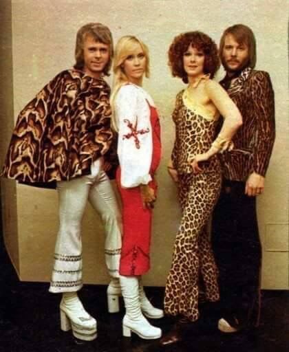 Abba Outfits, Look Disco, Abba Agnetha, Abba Costumes, Frida Abba, Abba Mania, Fest Outfits, 70s Music, 70s Disco