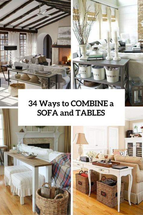 34 Smart Ways To Combine A Sofa And Tables And Chairs | DigsDigs Sofa And Two Chairs Layout, Sofa Placement, Sofa And Two Chairs, Living Room Setup, Tables And Chairs, Room Setup, A Living Room, Sofa Table, Living Room Sofa