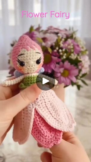 Tulip Fairy, Plants Crochet, Crochet Fairy, Love Plants, Cute Diy, Fairy Dolls, Doll Pattern, Crochet Flowers, Tulips