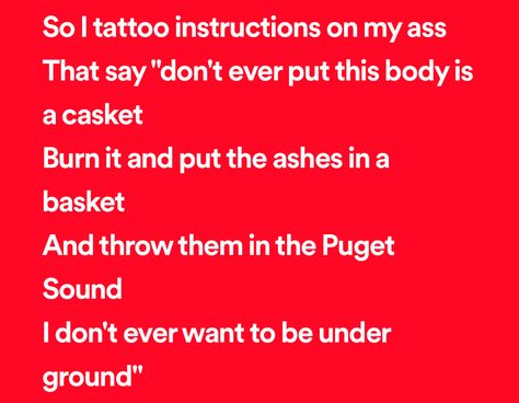 Kimya Dawson Tattoo, Kimya Dawson, Iris Goo Goo Dolls Tattoo Song Lyrics, Beabadoobee Lyrics Aesthetic, Kimya Dawson Lyrics, Wild As Her Corey Kent Lyrics, Where Is My Mind Pixies Lyrics, Peach Tattoo, Try Harder