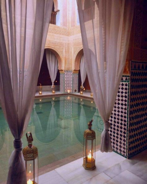 Turkish Bath House, Roman Bath House, Moroccan Bath, Malaga City, Riad Marrakech, Turkish Baths, Arabian Peninsula, Dream Bath, Al Andalus