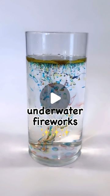 Science for Kids on Instagram: "Underwater fireworks 🎆🎇 Visually stunning way to explore the wonders of science with kids.  #stem #scienceforkids #kidsactivities #actividades #colors" Water Fireworks Experiment, Science Experiments With Preschoolers, Firework Science Experiment For Kids, Water Science Experiments Preschool, Science Activities For Upper Elementary, Easy Science Experiments For Kindergarten, Science Experiment For Preschool, Easy Science Crafts For Kids, Science Stem Activities For Kids