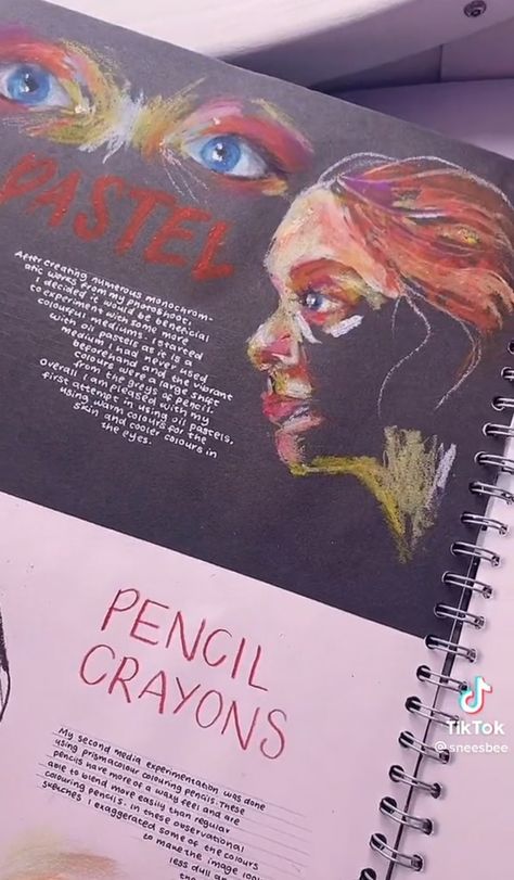 Oil Pastel Techniques, Pencil Crayon, Time Art, Gcse Art, Oil Pastels, Color Studies, Art Book, Oil Pastel, Warm Colors