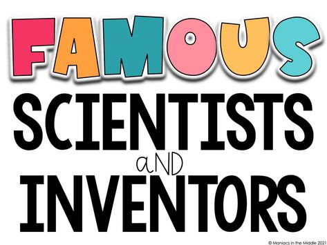 Famous Inventors For Kids, Famous Scientists Posters, Teaching Middle School Science, Biography Project, Twitter Template, Famous Inventors, Superhero Teacher, Middle School Science Classroom, Nasa Engineer