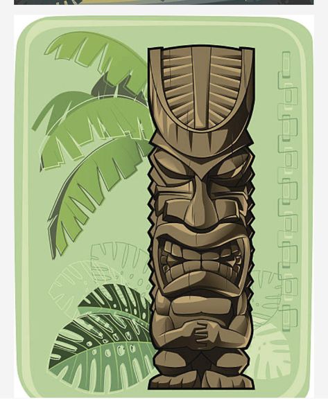 Tiki Artwork, Totem Tiki, Tiki Cat, Tiki Tattoo, Tiki Faces, Tiki Man, Tiki Head, Tiki Statues, Tiki Decor