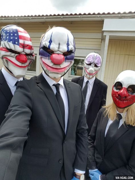 Payday Costume, Payday Wallpaper, Payday 2 Funny, Payday 2 Art, Payday Game, Payday 2 Masks, Payday Cloaker, Dallas Payday 2, Payday Memes Funny