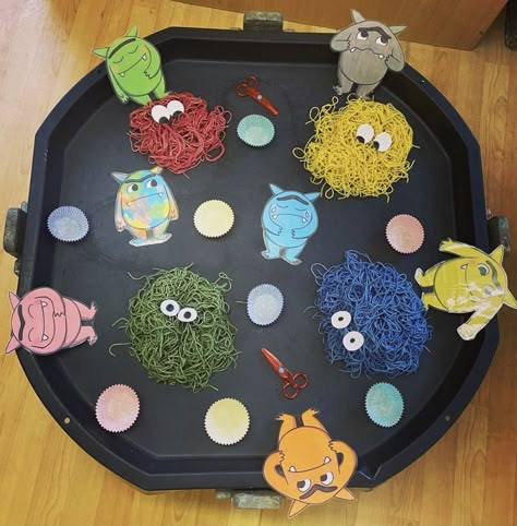 Emotions Preschool Activities, Colour Monster, Monster Activities, Emotions Preschool, Eyfs Classroom, Monster Craft, Emotions Activities, Eyfs Activities, Nursery Activities