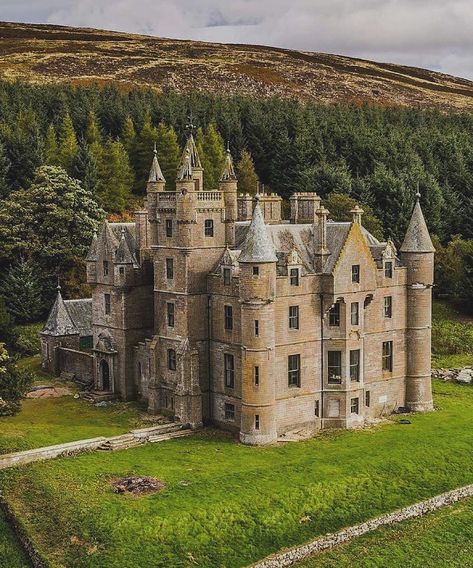 Castles of Scotland on Instagram: “Balintore Castle was built as a sporting lodge in the mid to late 1800s and was commissioned by David Lyon (MP), who had inherited a…” Ancient Egypt Facts, Egypt Facts, Castle Scotland, Castle Mansion, European Castles, Cathedral Architecture, Castle Tower, Castles Interior, Abandoned Castles