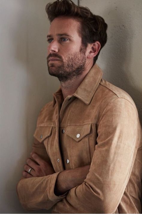 Out Magazine, Armie Hammer, Hot Blue, Actors Male, Beard Tattoo, Mens Fashion Classy, Dream Guy, American Actors, Men's Grooming