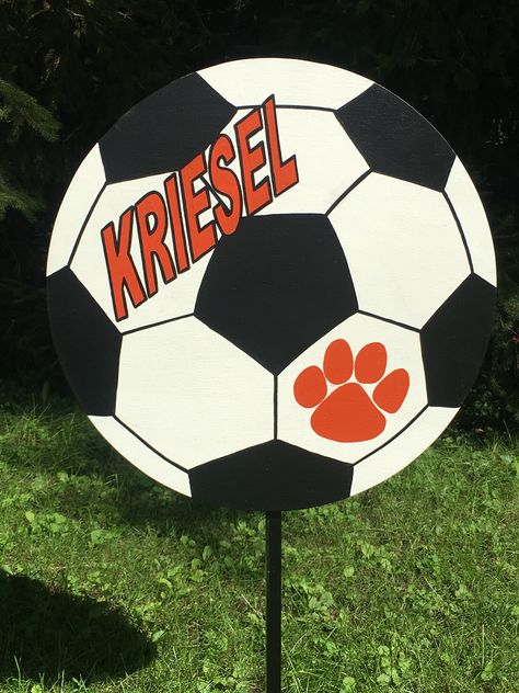 Soccer Yard Signs, Soccer Fan Signs, Soccer Fan, Free State, Yard Sign, Yard Signs, Soccer Ball, Yard Art, Soccer