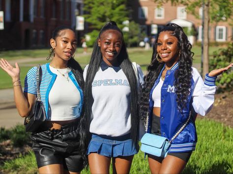 Boujee Lifestyle, Hbcu Colleges, Career Lifestyle, Law School Life, Spelman College, Bestie Outfits, College Looks, I Love Being Black, Founders Day