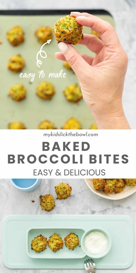 Broccoli Cups, Toddler Vegetable Recipes, Easy 10 Month Old Meals, Broccoli Cheese Sticks, Healthy Baby Led Weaning Meals, Baby Led Weaning Recipes Lunch, Snacks For Baby, Kids Broccoli Recipes, Broccoli Nuggets